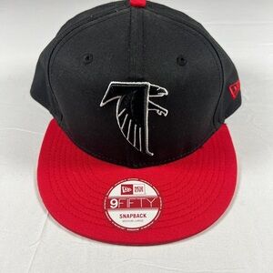 New Era Black and Red 9FIFTY Cap